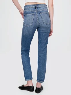 High Rise Vintage Slim Jeans