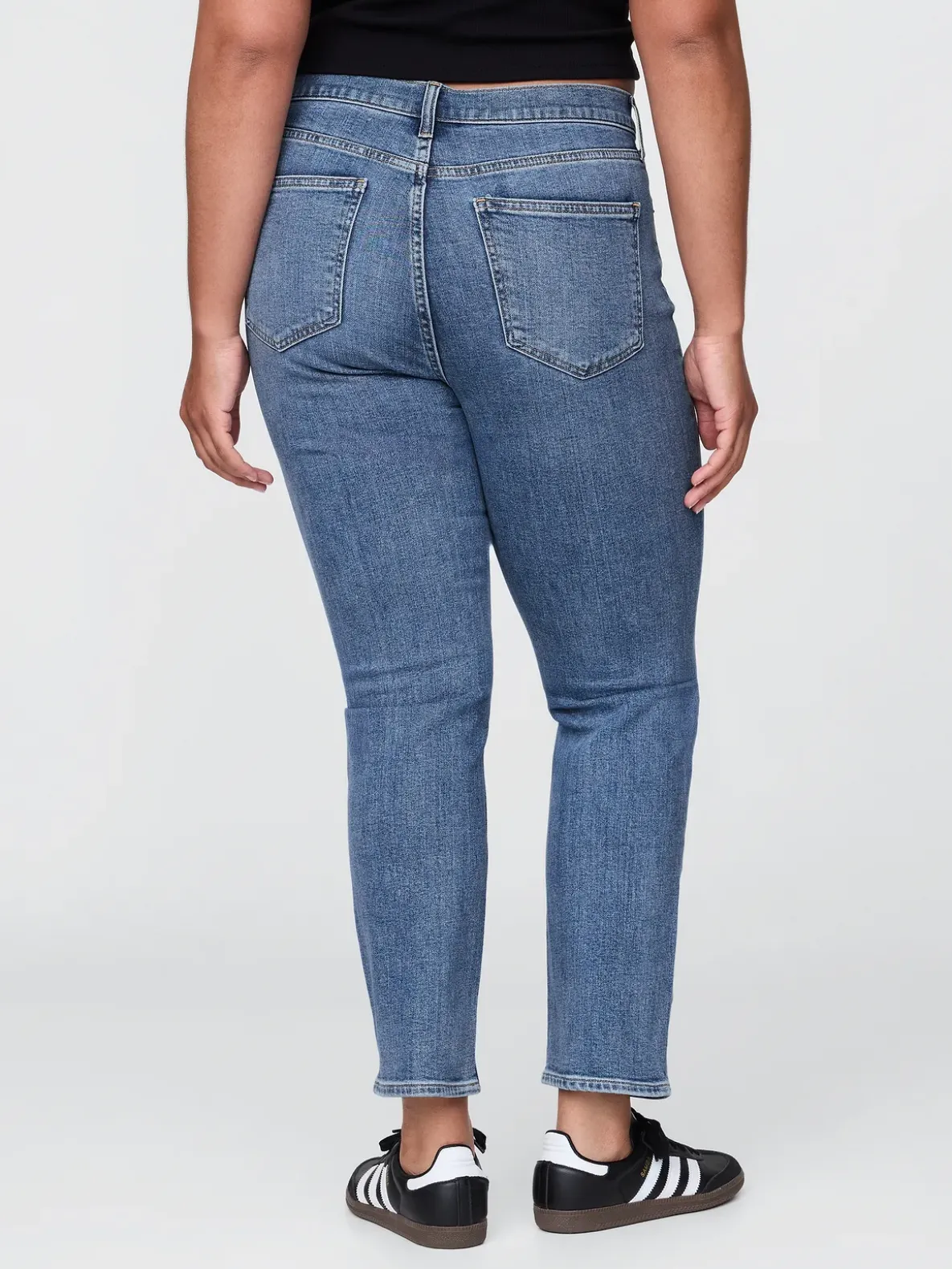 High Rise Vintage Slim Jeans
