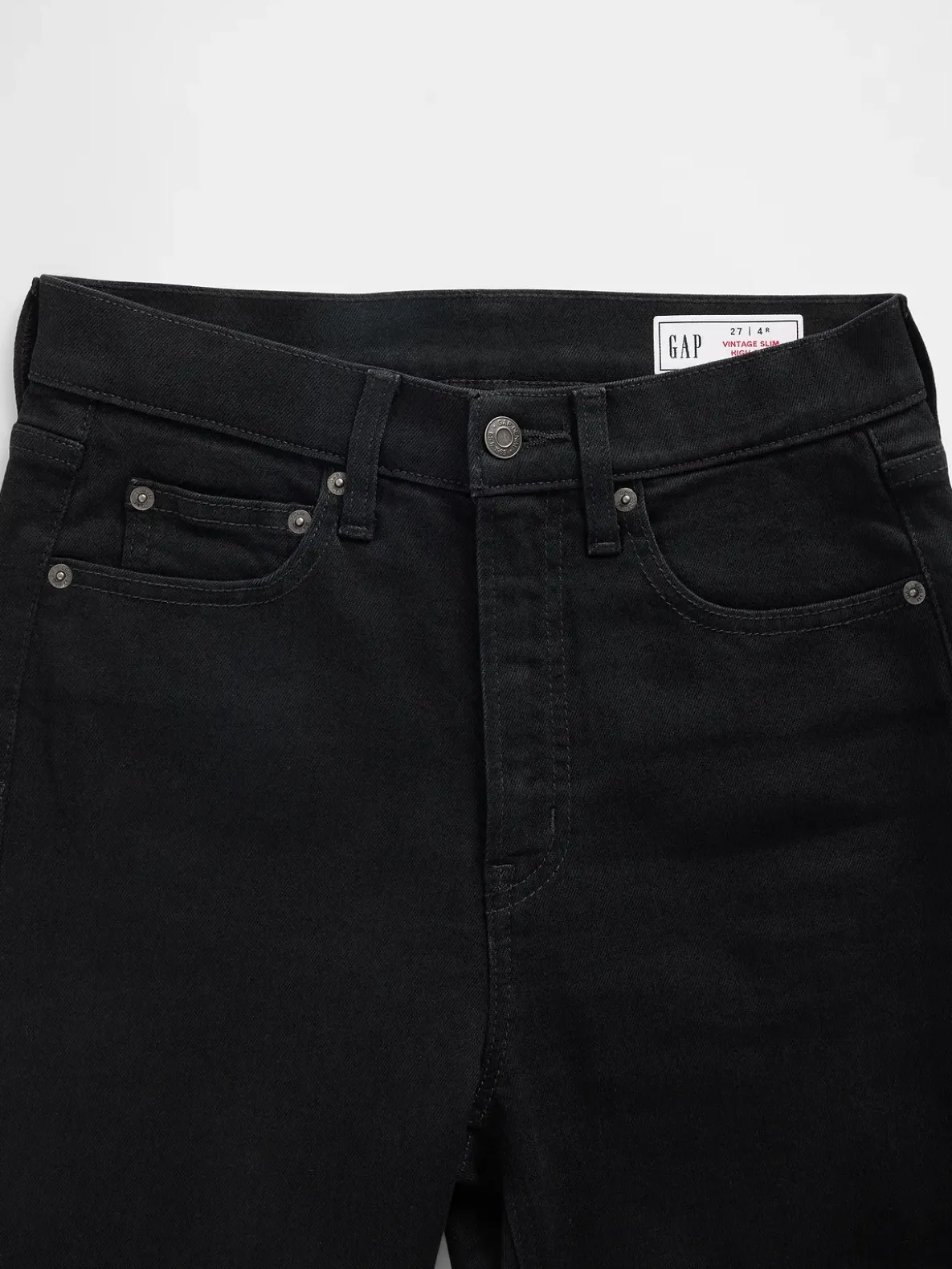 High Rise Vintage Slim Jeans