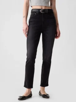 High Rise Vintage Slim Jeans