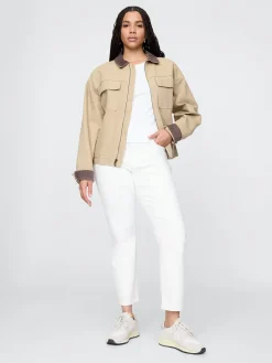 High Rise Vintage Slim Jeans
