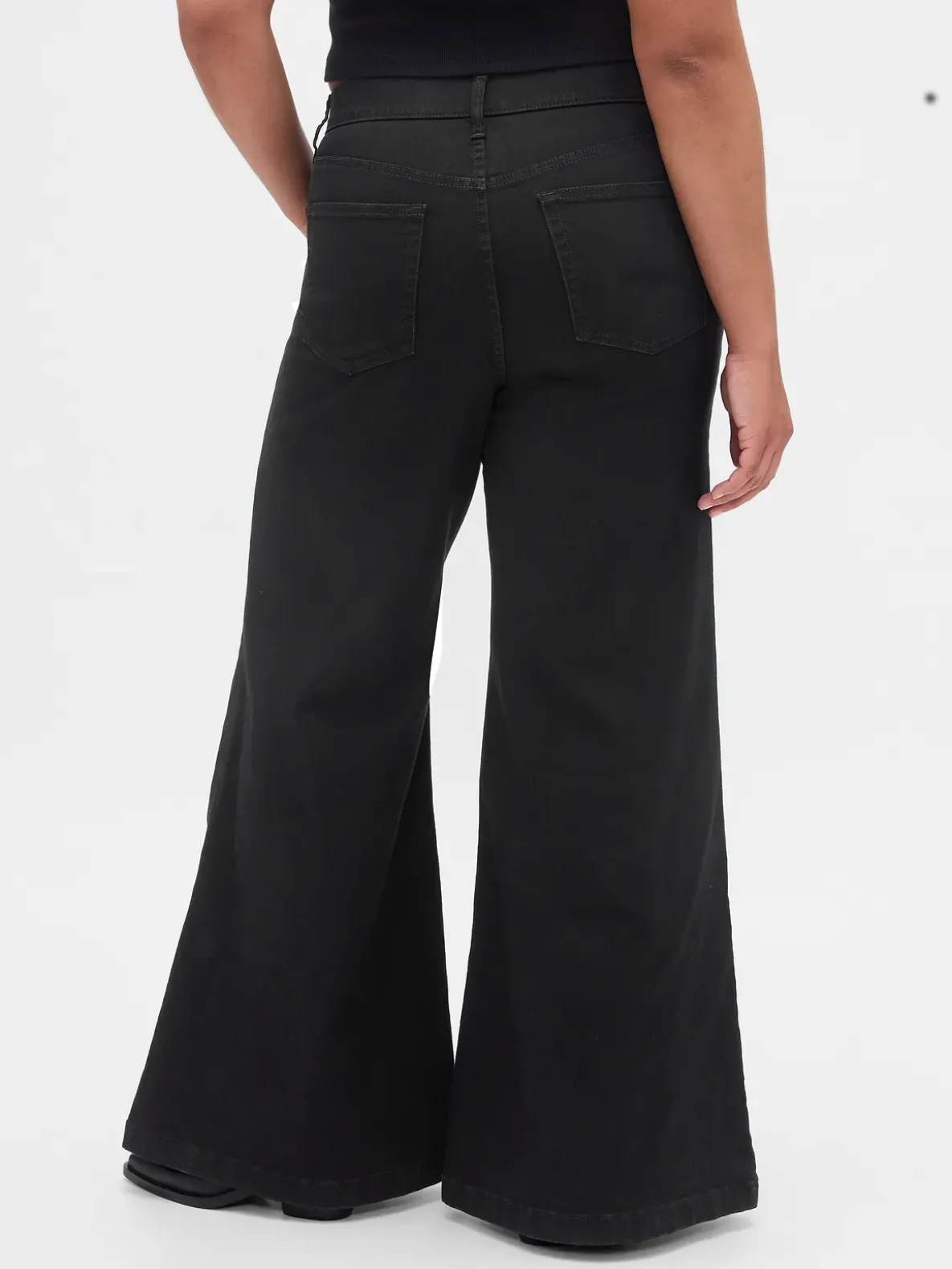 High Rise Wide Flare Jeans