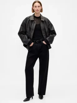 High-Neck Sheer Sweater