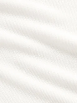High-Neck Sheer Sweater