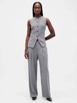 High-Neck Vest