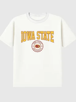 Iowa State University Collegiate Seal Dark Graphic T-Shirt