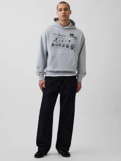 Jean-Michel Basquiat Heavyweight Hoodie