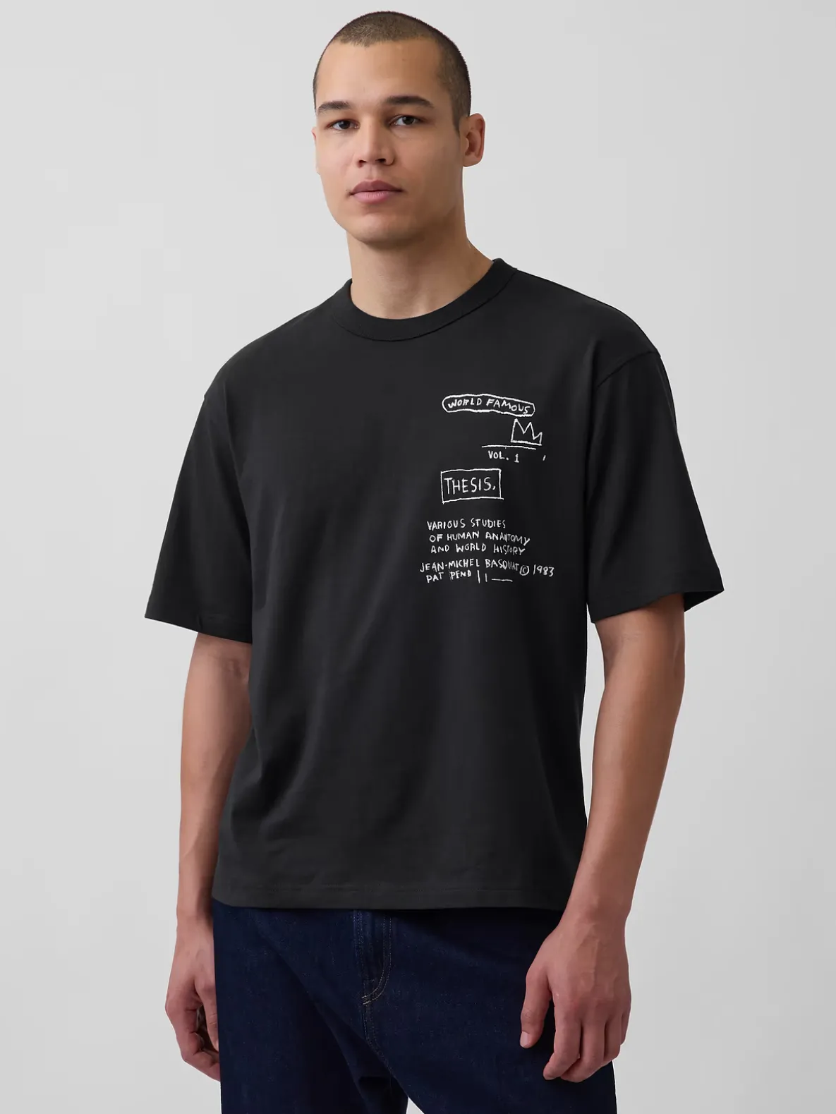 Jean-Michel Basquiat Oversized T-Shirt