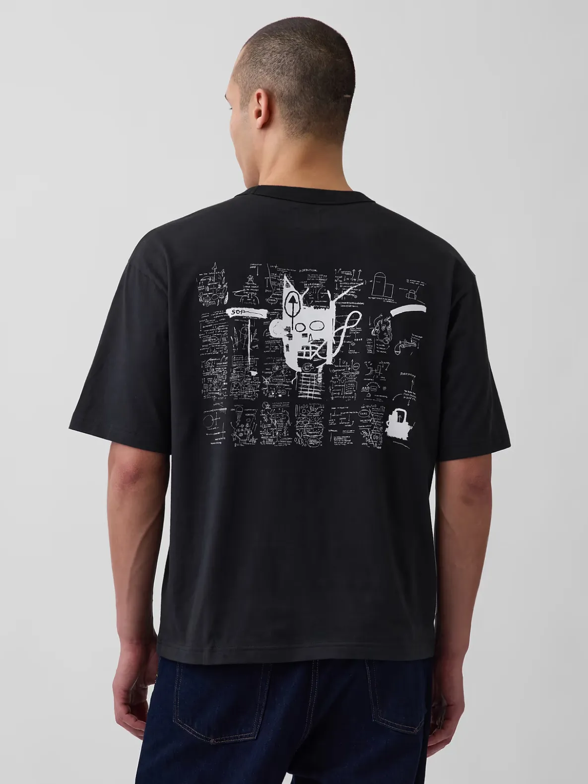 Jean-Michel Basquiat Oversized T-Shirt