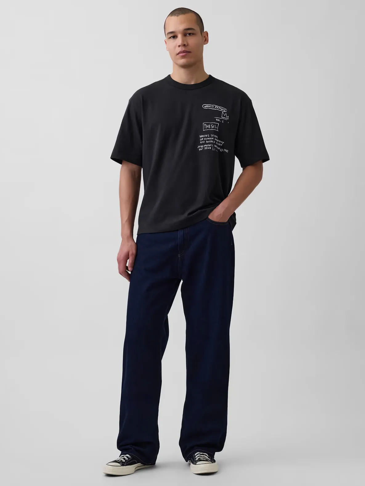 Jean-Michel Basquiat Oversized T-Shirt
