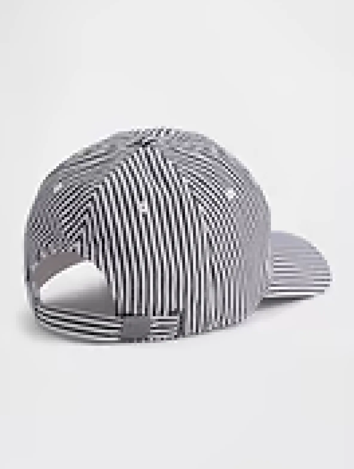 Jean-Michel Basquiat Stripe Baseball Hat