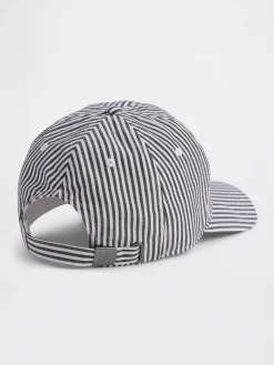Jean-Michel Basquiat Stripe Baseball Hat