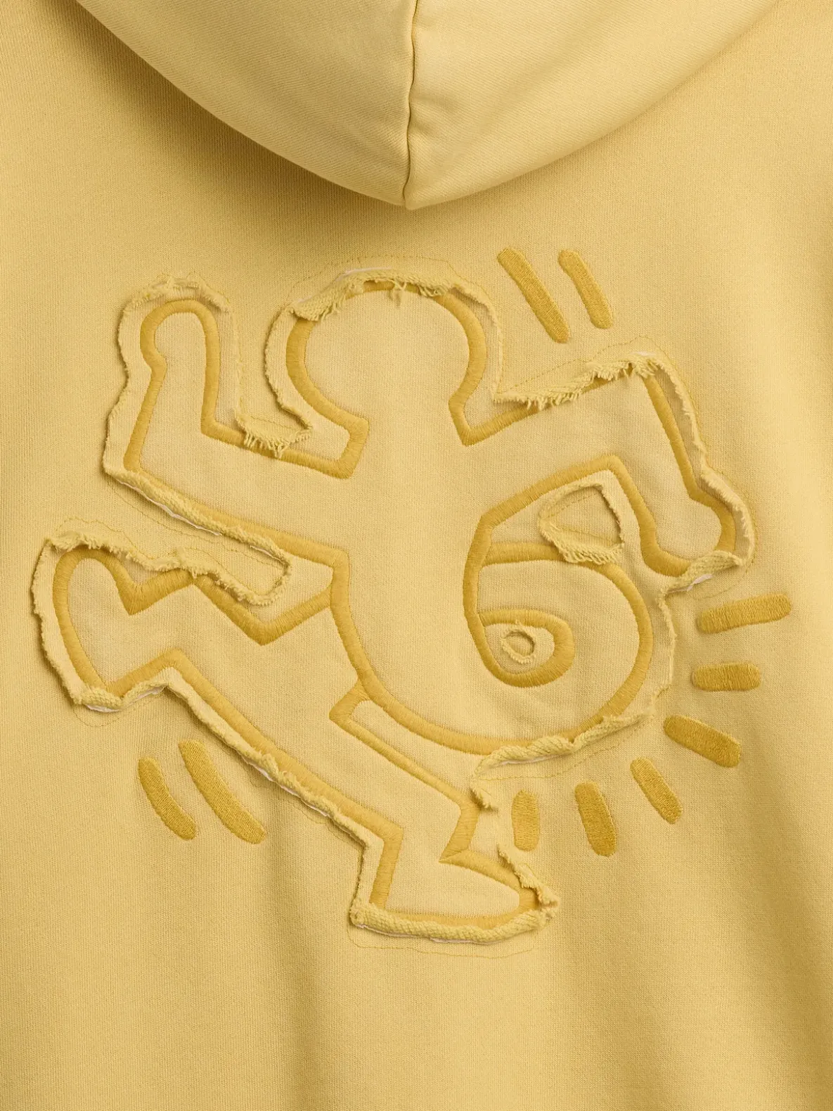 Keith Haring Heavyweight Crop Zip Hoodie