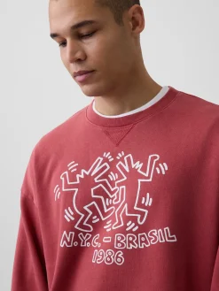 Keith Haring Heavyweight Logo Sweatshirt