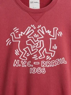 Keith Haring Heavyweight Logo Sweatshirt
