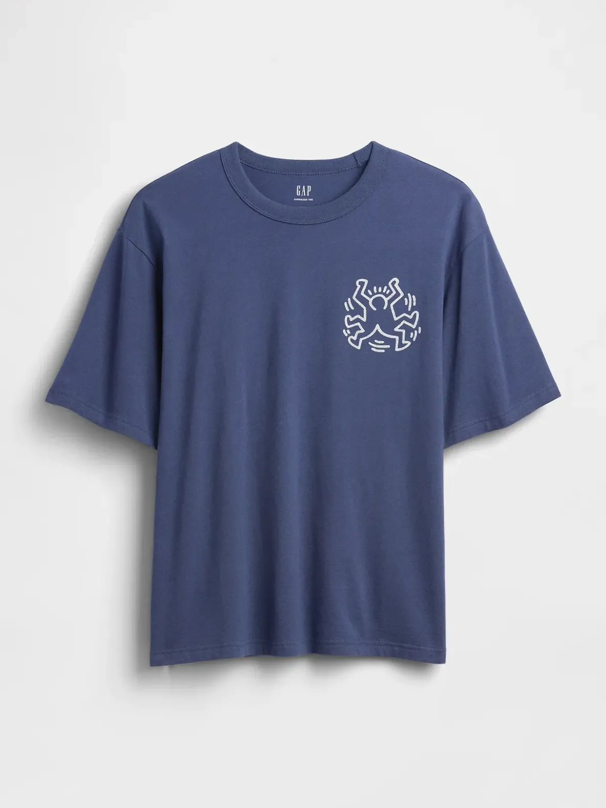 Keith Haring Oversized Graphic T-Shirt
