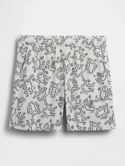 Keith Haring Textured Easy Shorts