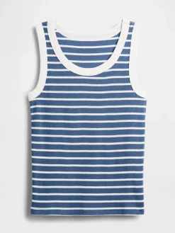 Kid Rib Scoop Tank Top