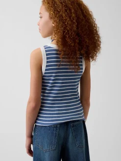 Kid Rib Scoop Tank Top