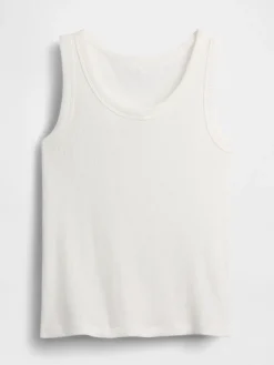 Kid Rib Scoop Tank Top