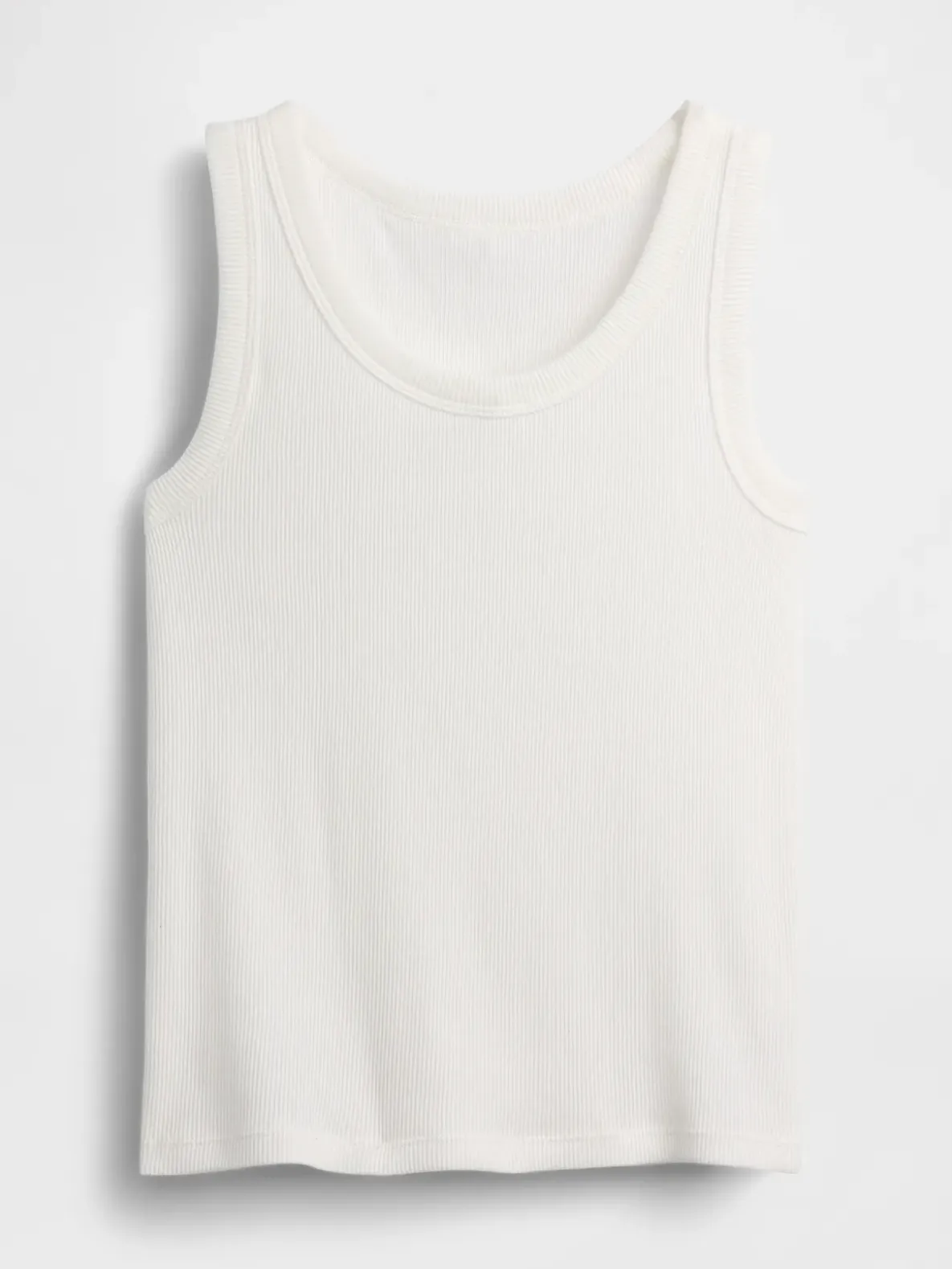 Kid Rib Scoop Tank Top
