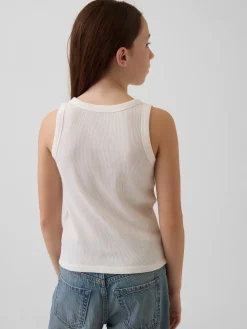 Kid Rib Scoop Tank Top