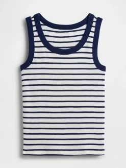 Kid Rib Scoop Tank Top