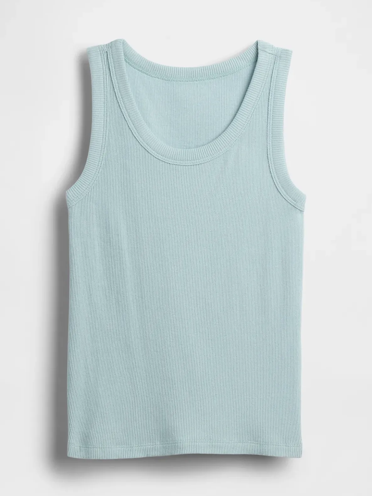 Kid Rib Scoop Tank Top