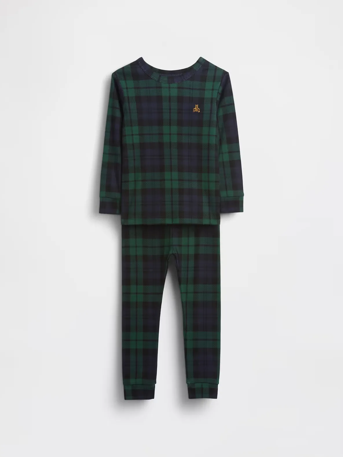Kids & Baby Organic Brushed Cotton Holiday PJ Set