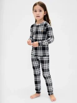 Kids & Baby Organic Brushed Cotton Holiday PJ Set