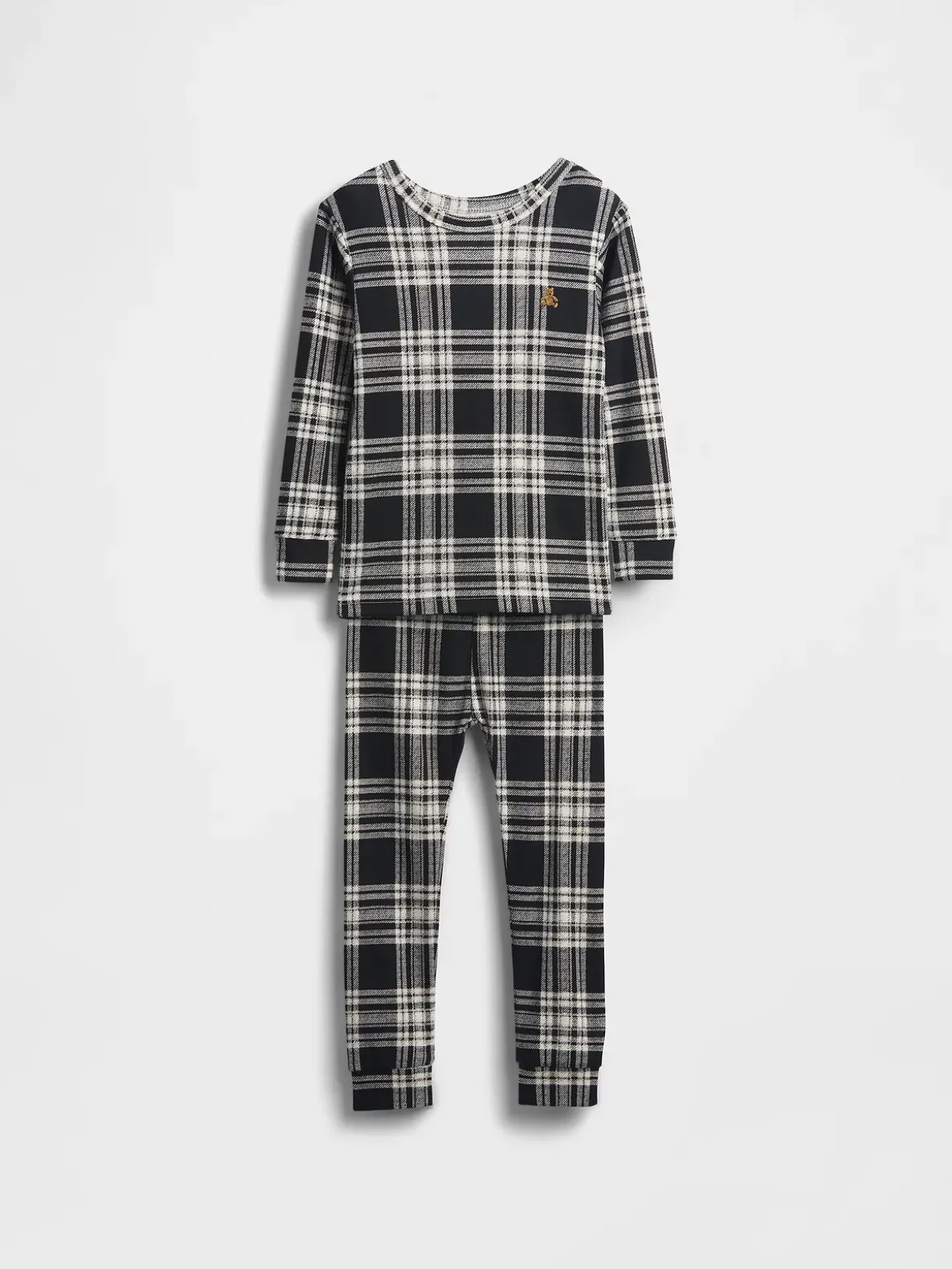 Kids & Baby Organic Brushed Cotton Holiday PJ Set