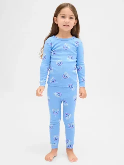 Kids & Baby Organic Brushed Cotton Holiday PJ Set