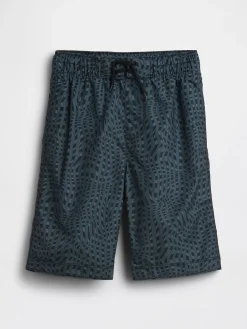 Kids 8" Recycled Swim Board Shorts
