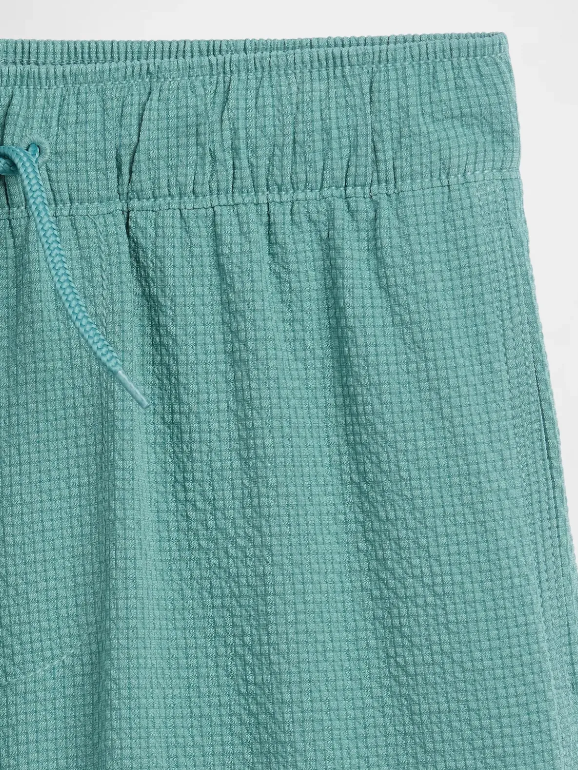 Kids 5" Seersucker Swim Trunks