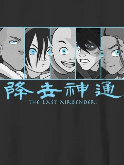 Kids Avatar the Last Airbender Panel Group Graphic T-Shirt