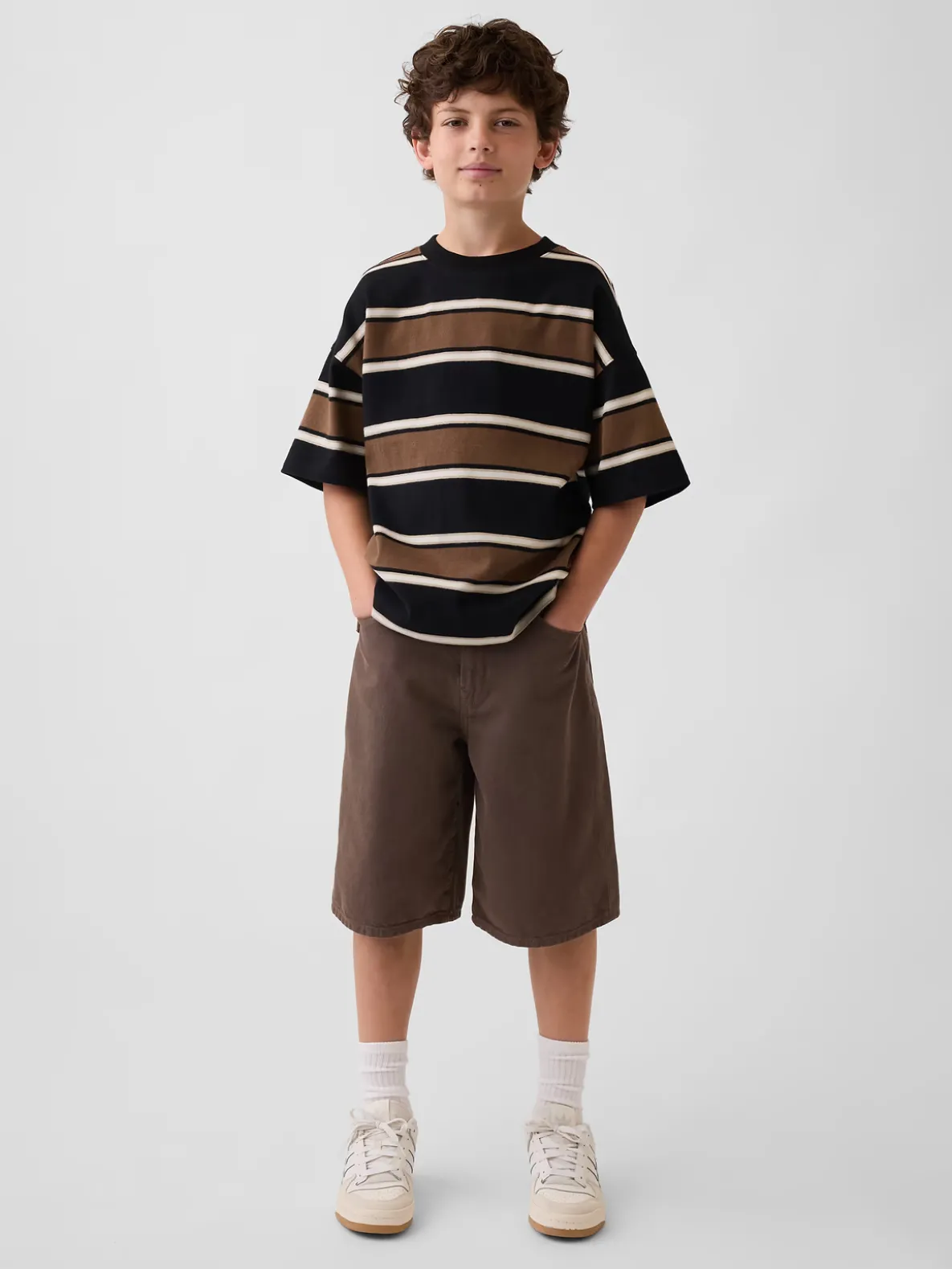 Kids Baggy Denim Shorts