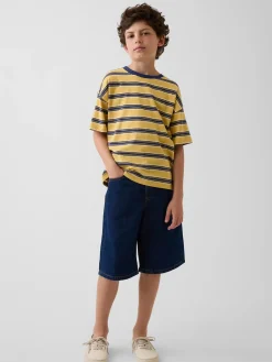 Kids Baggy Denim Shorts