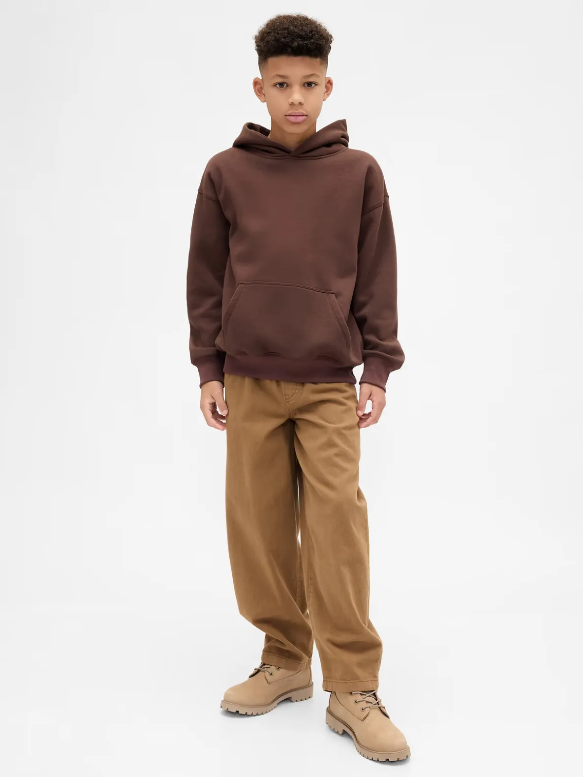 Kids Baggy Taper Jeans