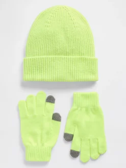 Kids Beanie & Gloves Set