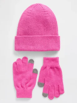 Kids Beanie & Gloves Set