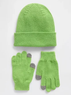 Kids Beanie & Gloves Set