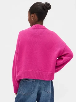 Kids Boxy V-Neck Sweater