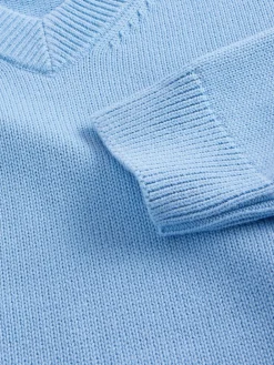 Kids Boxy V-Neck Sweater