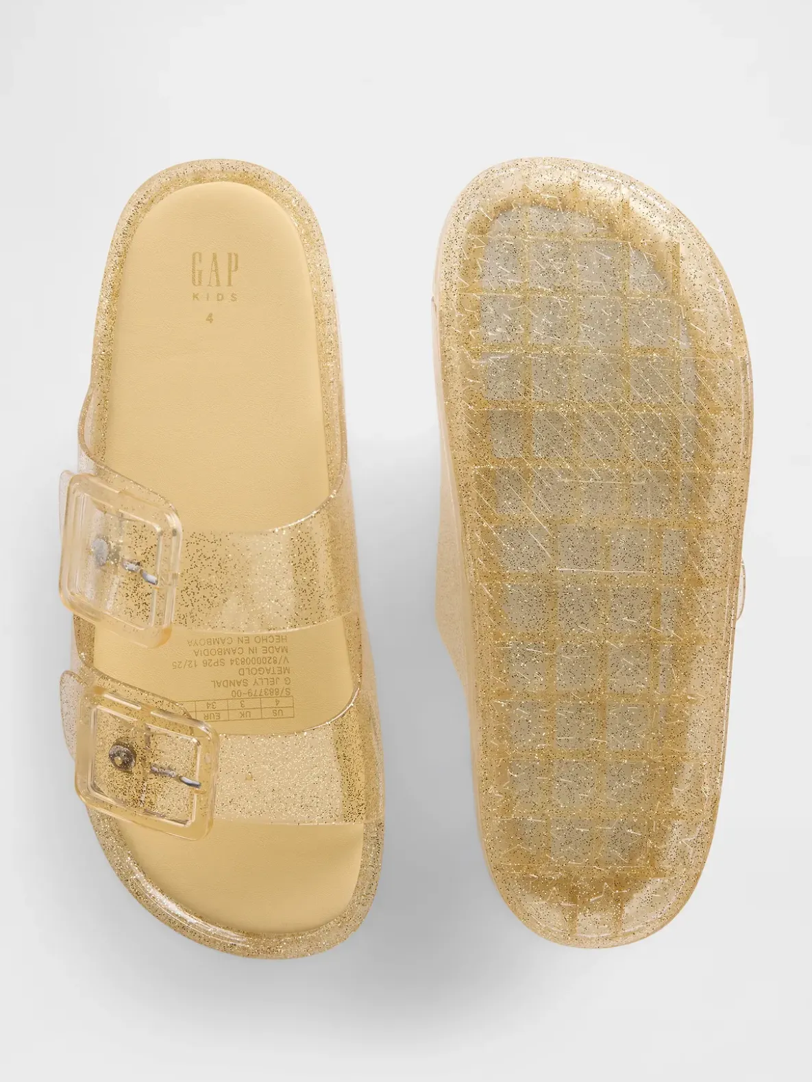 Kids Buckle Jelly Sandals