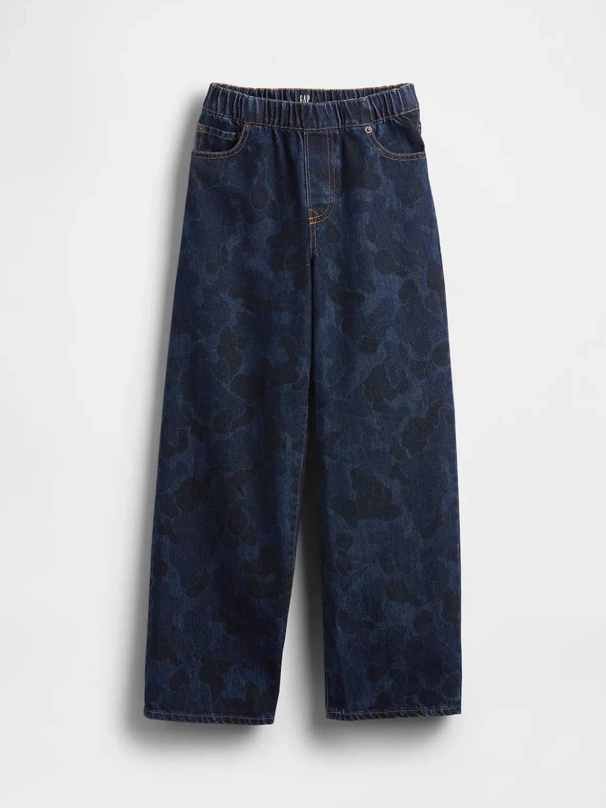 Kids Camo Easy Baggy Jeans