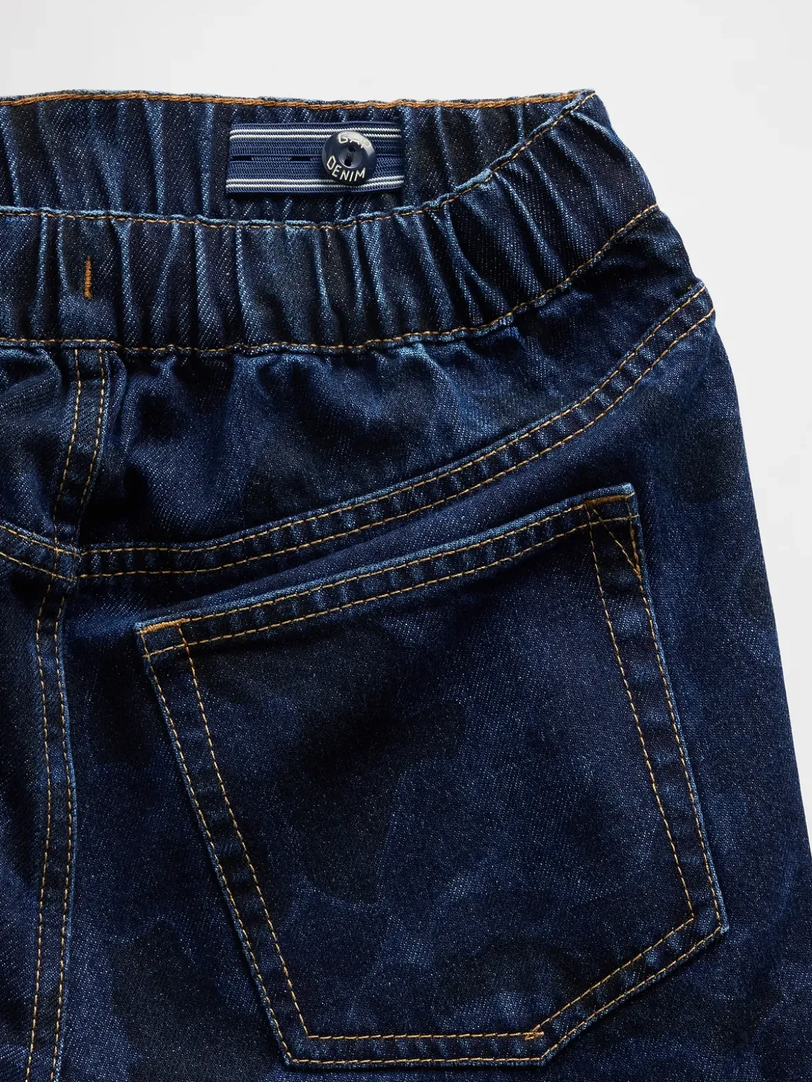 Kids Camo Easy Baggy Jeans
