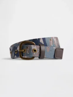 Kids Camo Webbed Belt