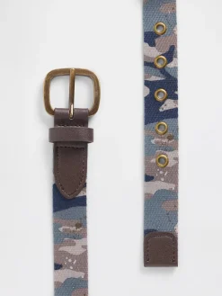 Kids Camo Webbed Belt