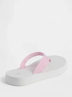 Kids Canvas Flip Flops