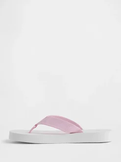 Kids Canvas Flip Flops